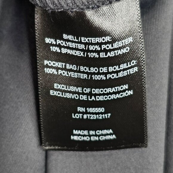 Mens 32 Degree Heat Black Joggers Drawstring Waist 100% Polyester Size XXL - Picture 4 of 10